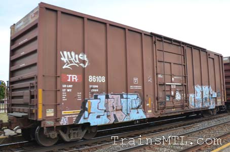 Car/wagon TR86108 left side / coté gauche